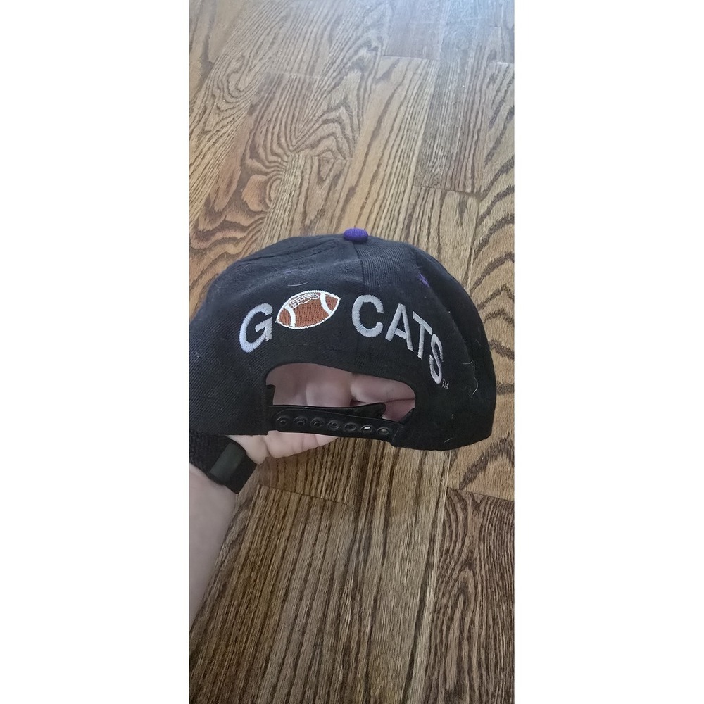 Vntg '96 Northwestern University Rose Bowl Hat/ Cap Black Adult Snapback Closure - Picture 4 of 7